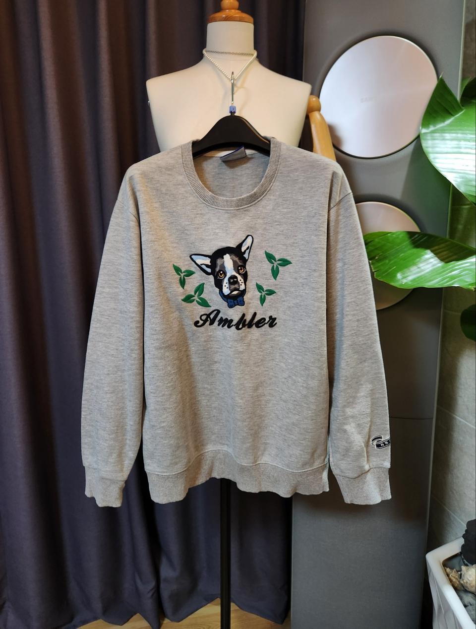 M.✔엠블러 도그 맨투맨