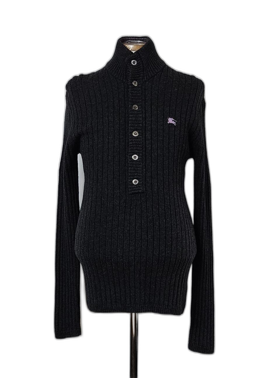 95)버버리BURBERRY BLACK LABEL 울 니트스웨터