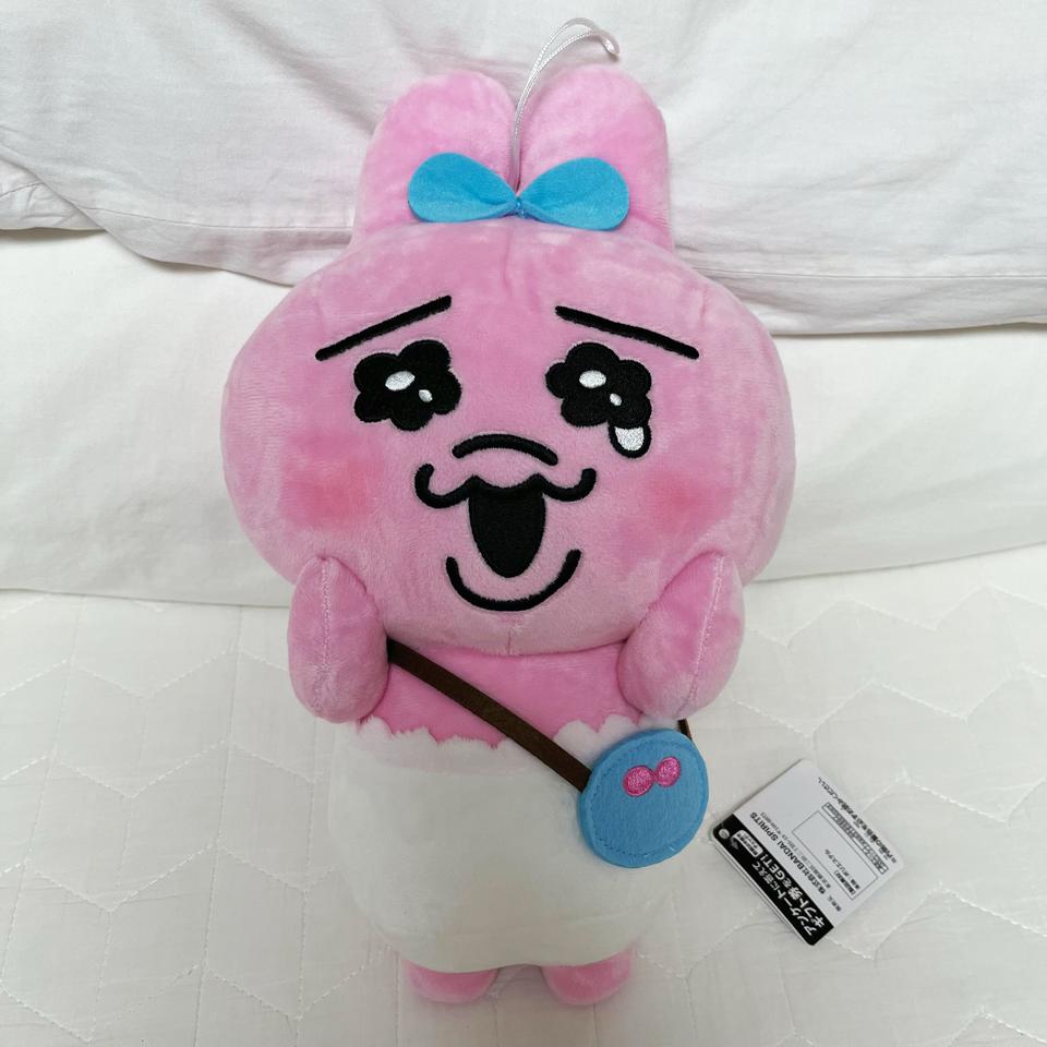 오빤쮸 우사기 토끼 우는얼굴 인형 새상품 일본