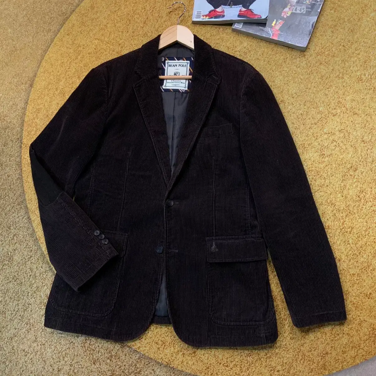 빈폴 코듀로이 블레이저 자켓 100
