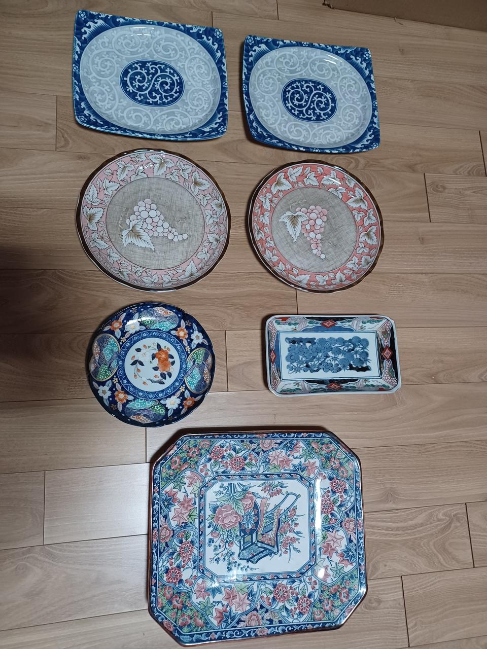 일본 도자기 명품 접시 7