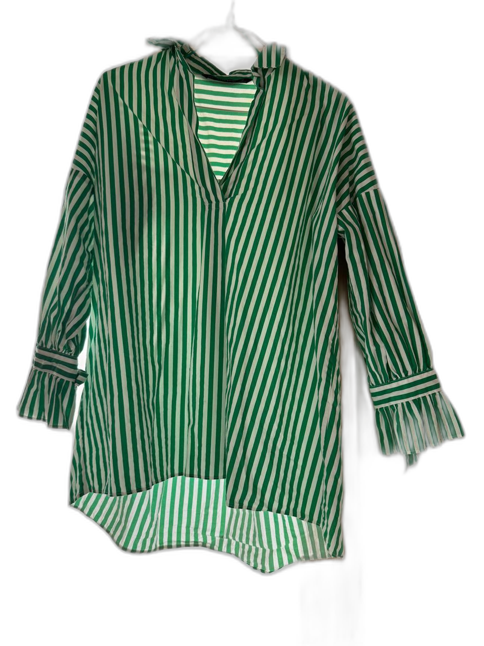 자라 스트라이프 루즈핏 셔츠