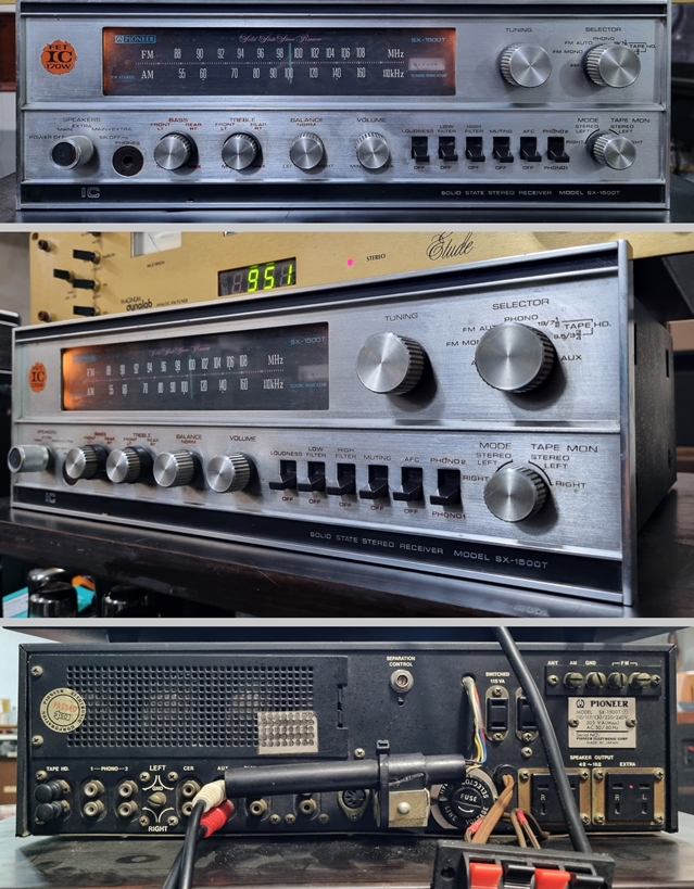 파이오니아 SX-1500T 빈티지 리시버