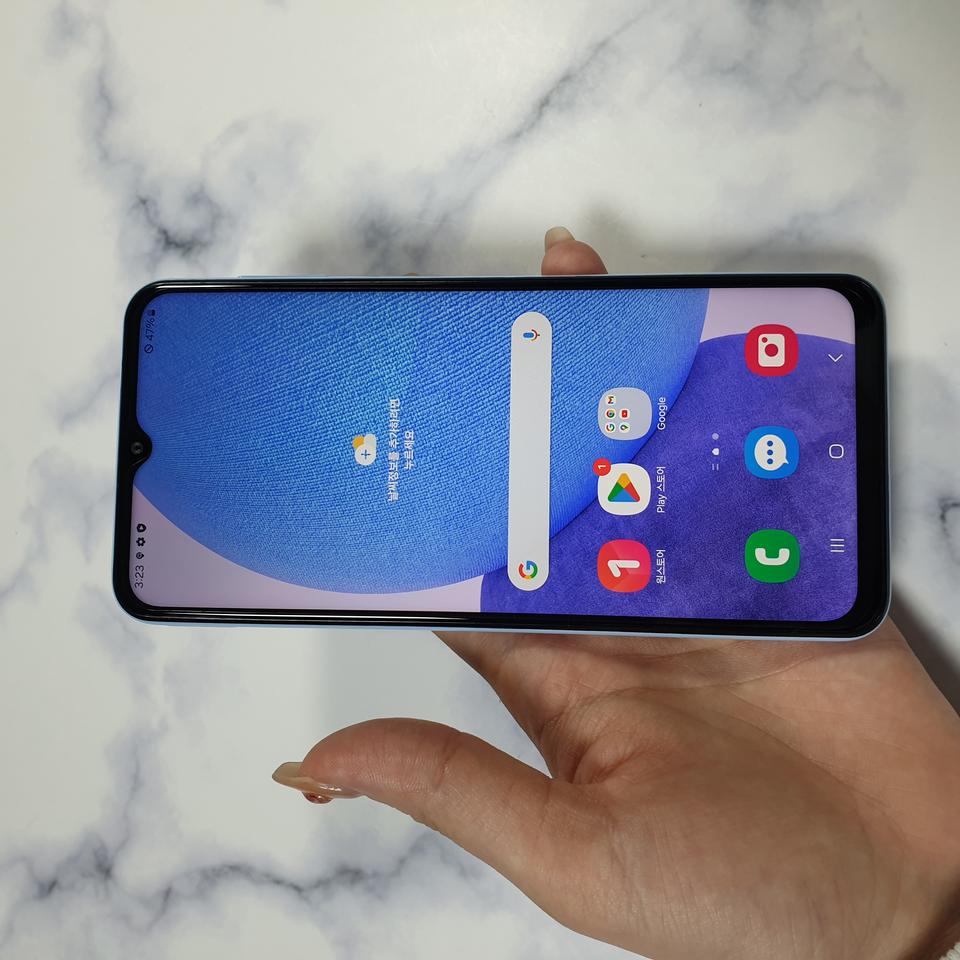 LG 갤럭시A23 블루 128G A급 판매합니다 
