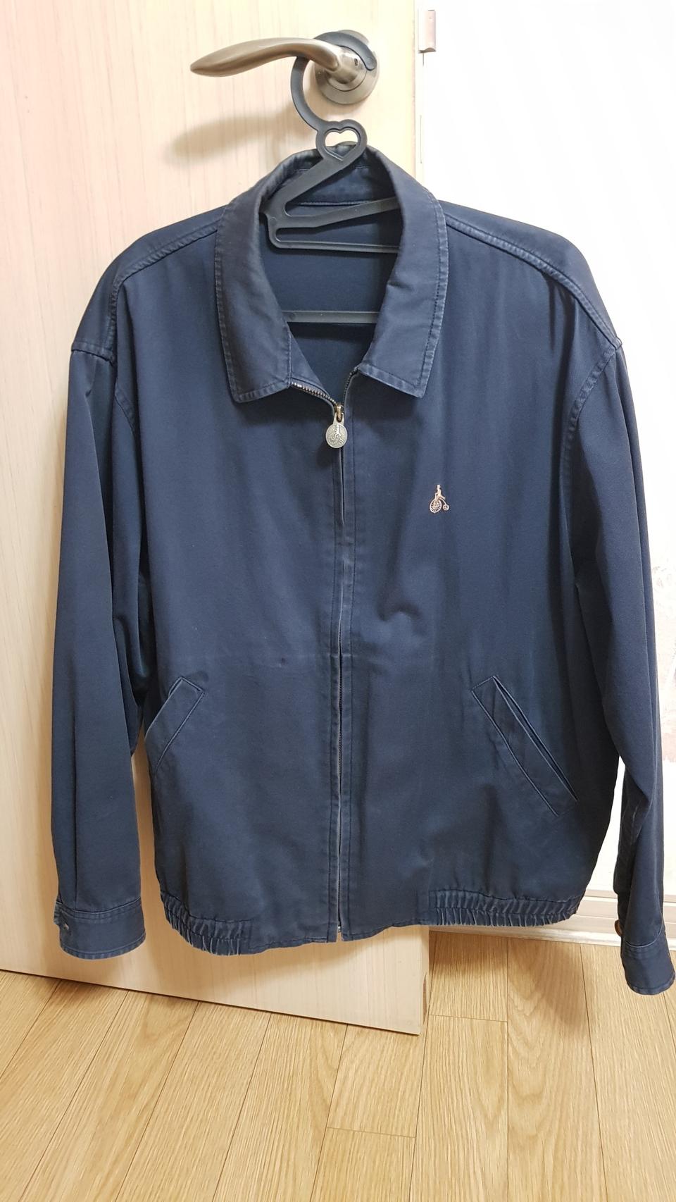 빈폴 점퍼 네이비 100 봄.가을