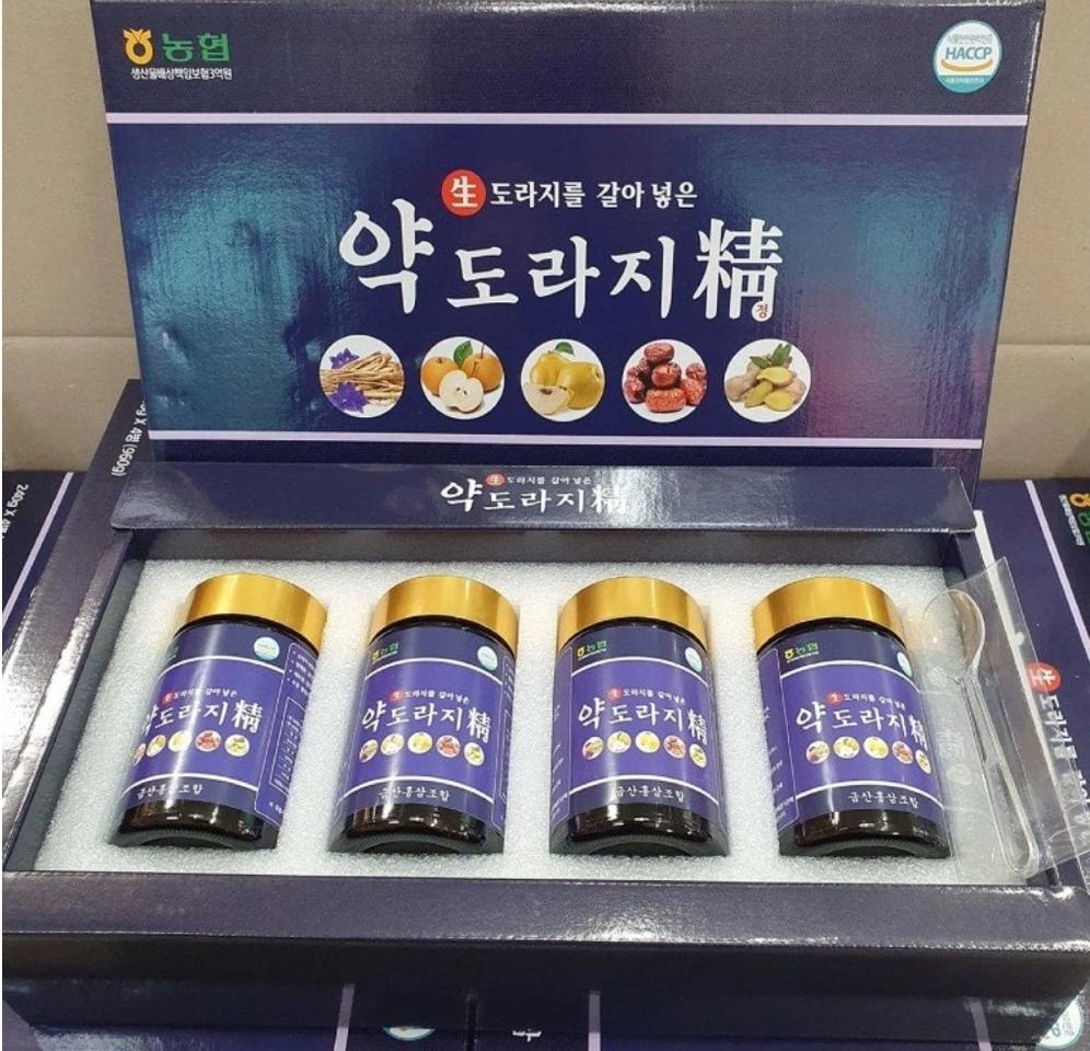 약도라지정 240g×4병세트