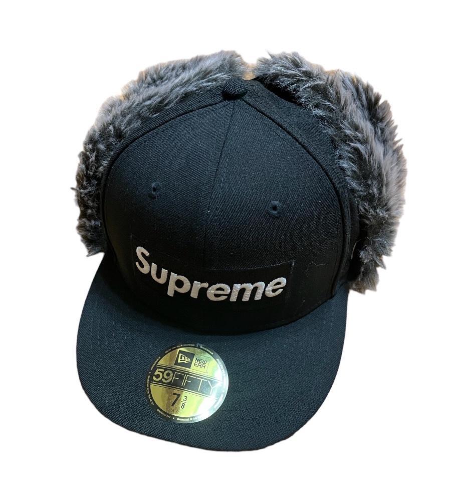 슈프림 뉴에라 이어플랩