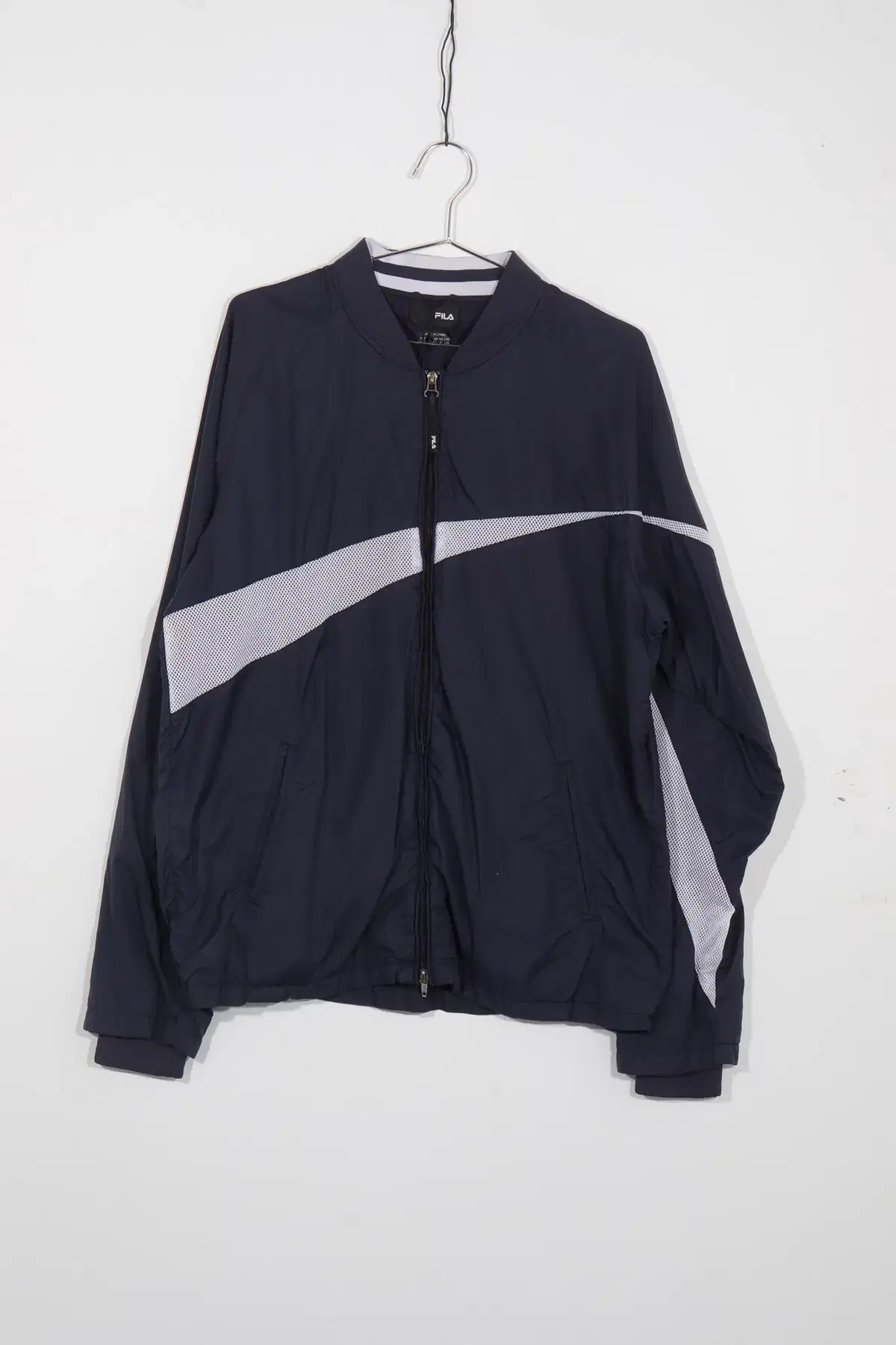 FILA 빅로고 원톤 바막