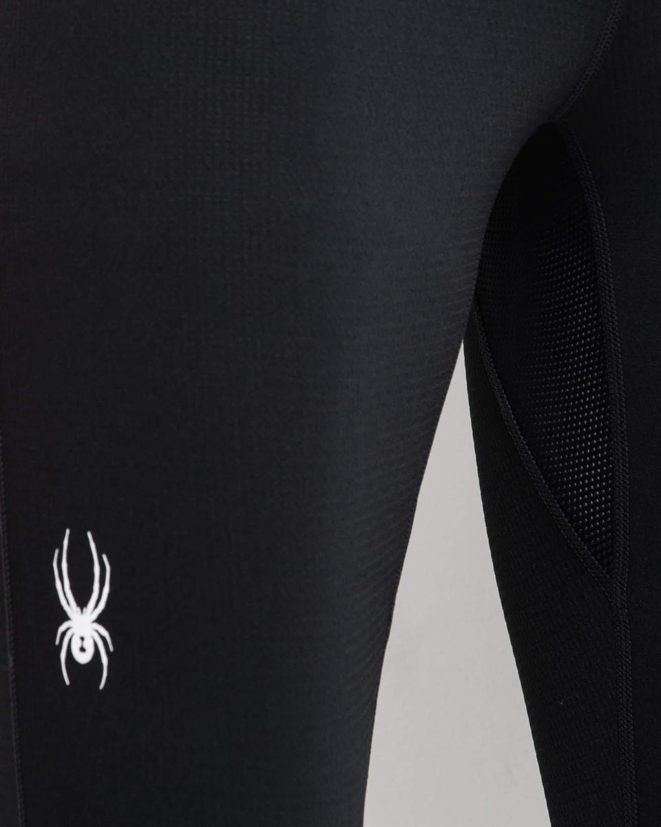 스파이더 맨즈 메시 백 컴프레션 펜츠 85 M 블랙 타이즈