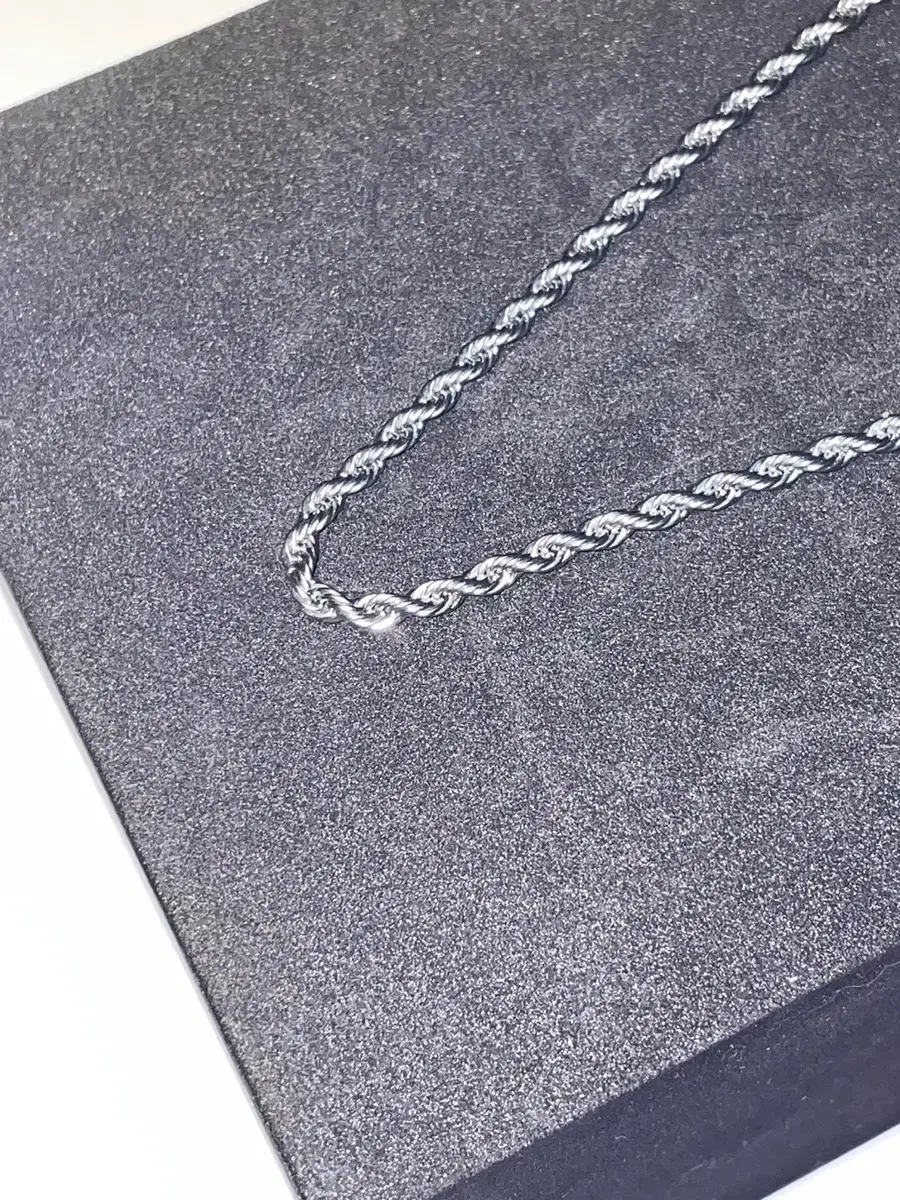 실버 루프 써지컬 목걸이(S,M,L)