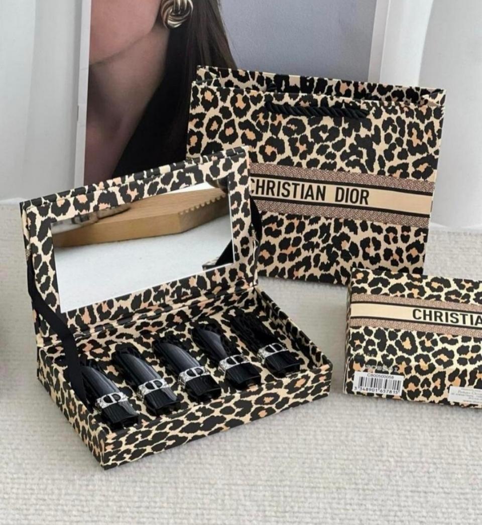 디올 레오파드 미차 리미티드 에디션 미니싸이즈 립스틱