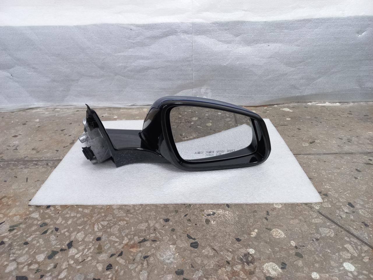 BMW 1시리즈 3세대 F40 조수석 5핀 사이드미러(짙은청색)