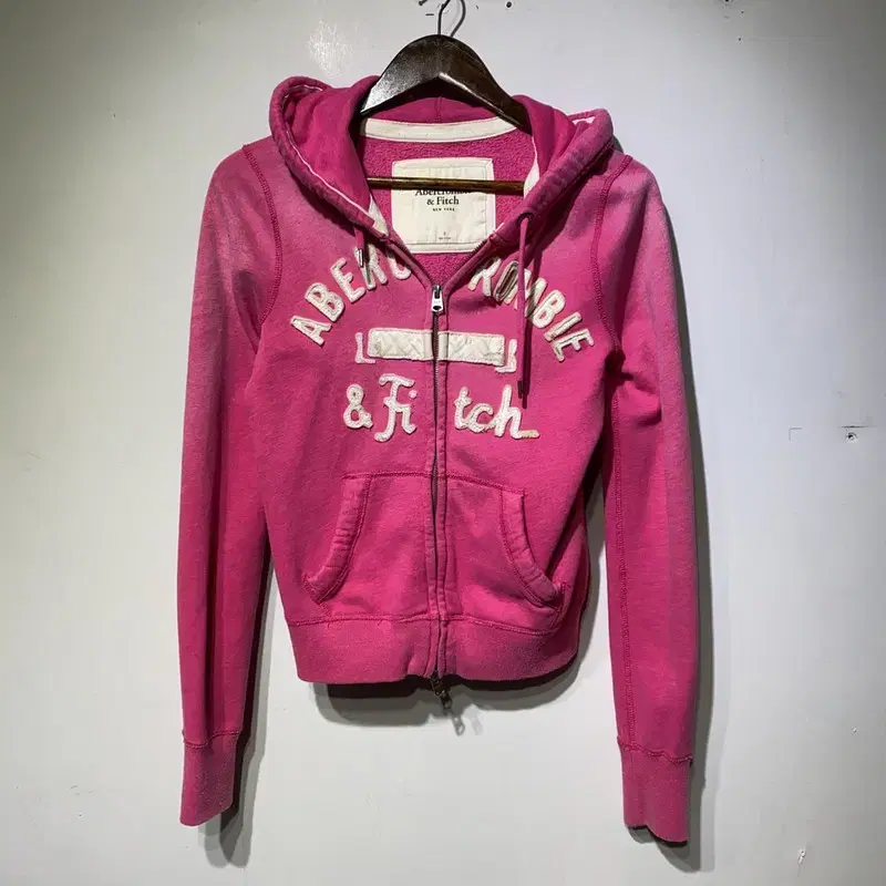 아베크롬비 핑크 y2k 후드집업 90 A02199