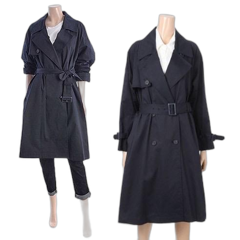 톰보이 오버사이즈 트렌치코트(프리사이즈)