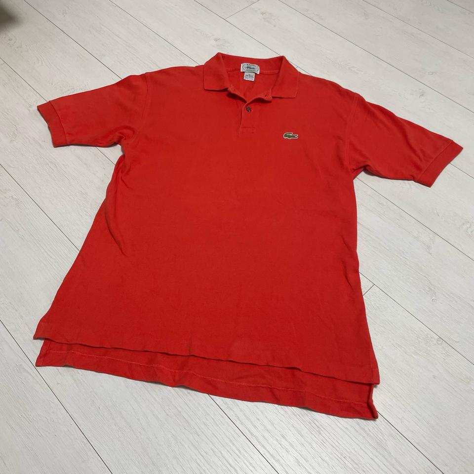Lacoste 라코스테 다홍 피케 카라티