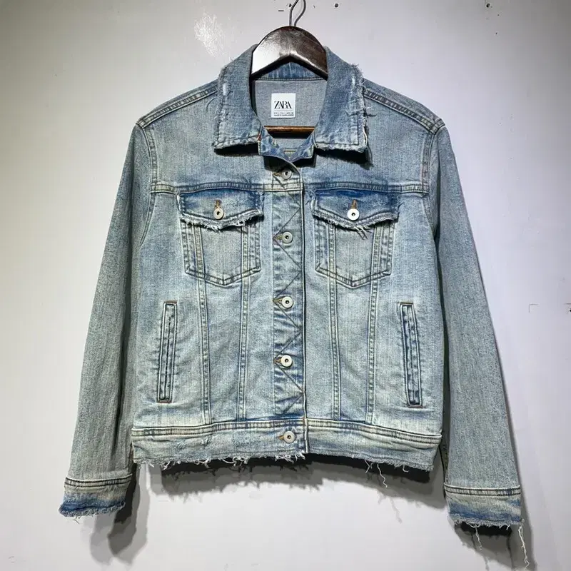 자라 ZARA 청자켓 100 A02235