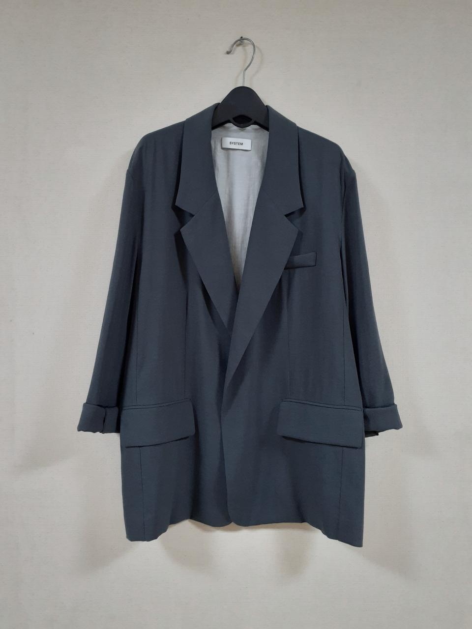 시스템 한섬 린넨 마 자켓 재킷