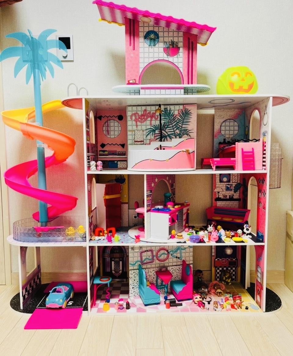 LOL 인형&LOL 서프라이즈 OMG 하우스 오브 서프라이즈