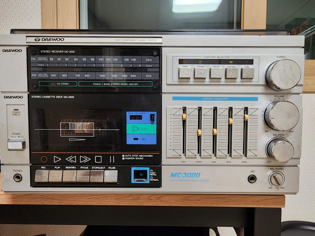 대우전자 스테레오 뮤직센터 MC-3000