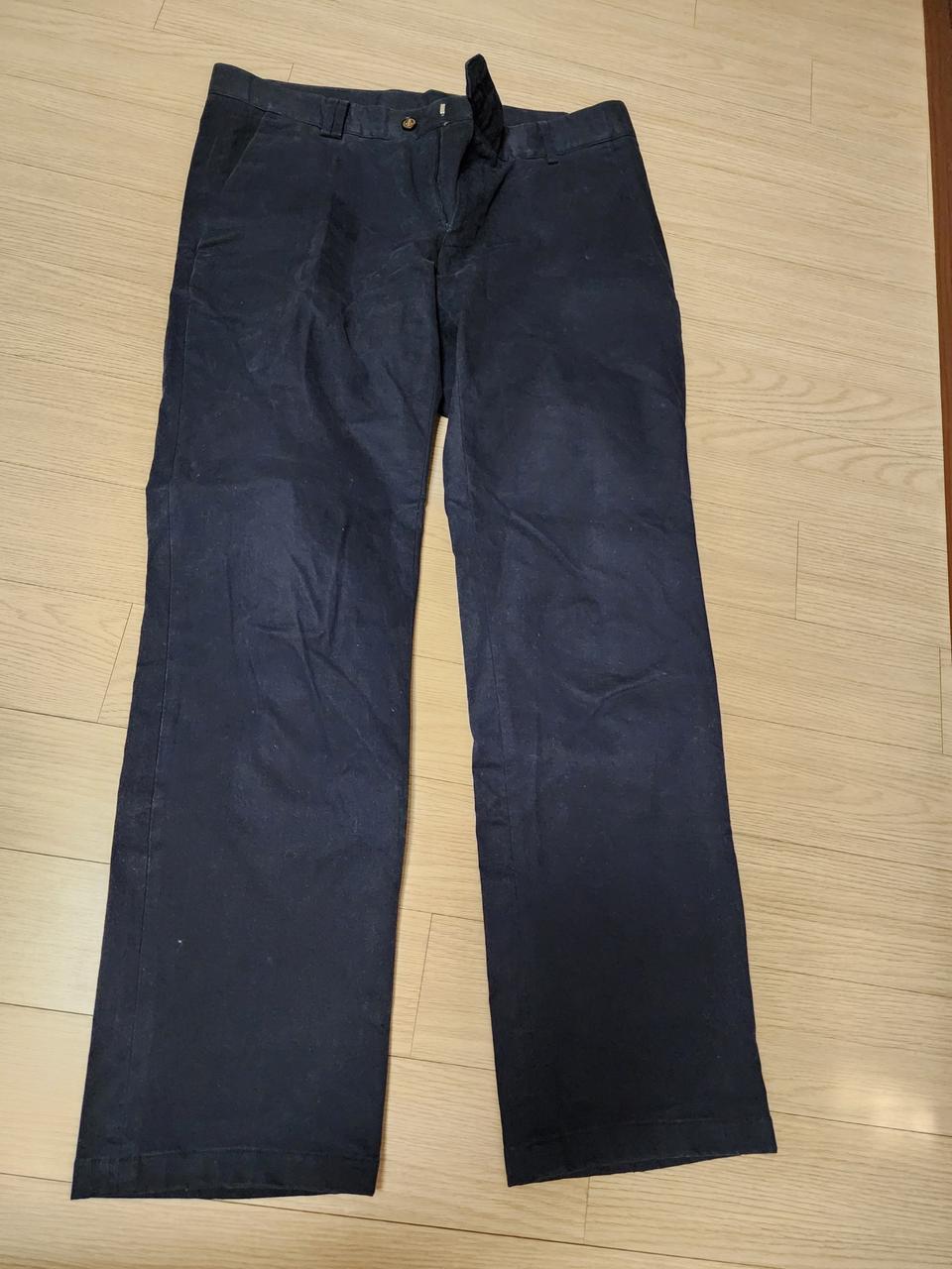 블랙브라운 네이비 면팬츠 30사이즈