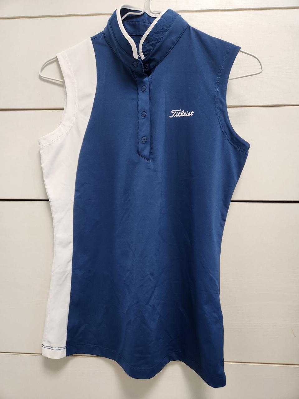 타이틀리스트 정품 민소매 골프티셔츠