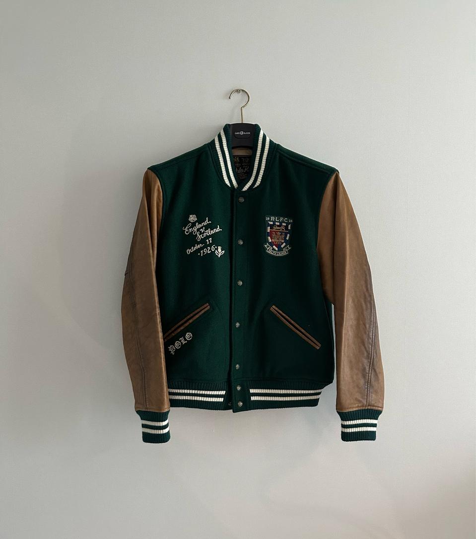 [L] 폴로랄프로렌 레터맨 바시티 자켓 23FW