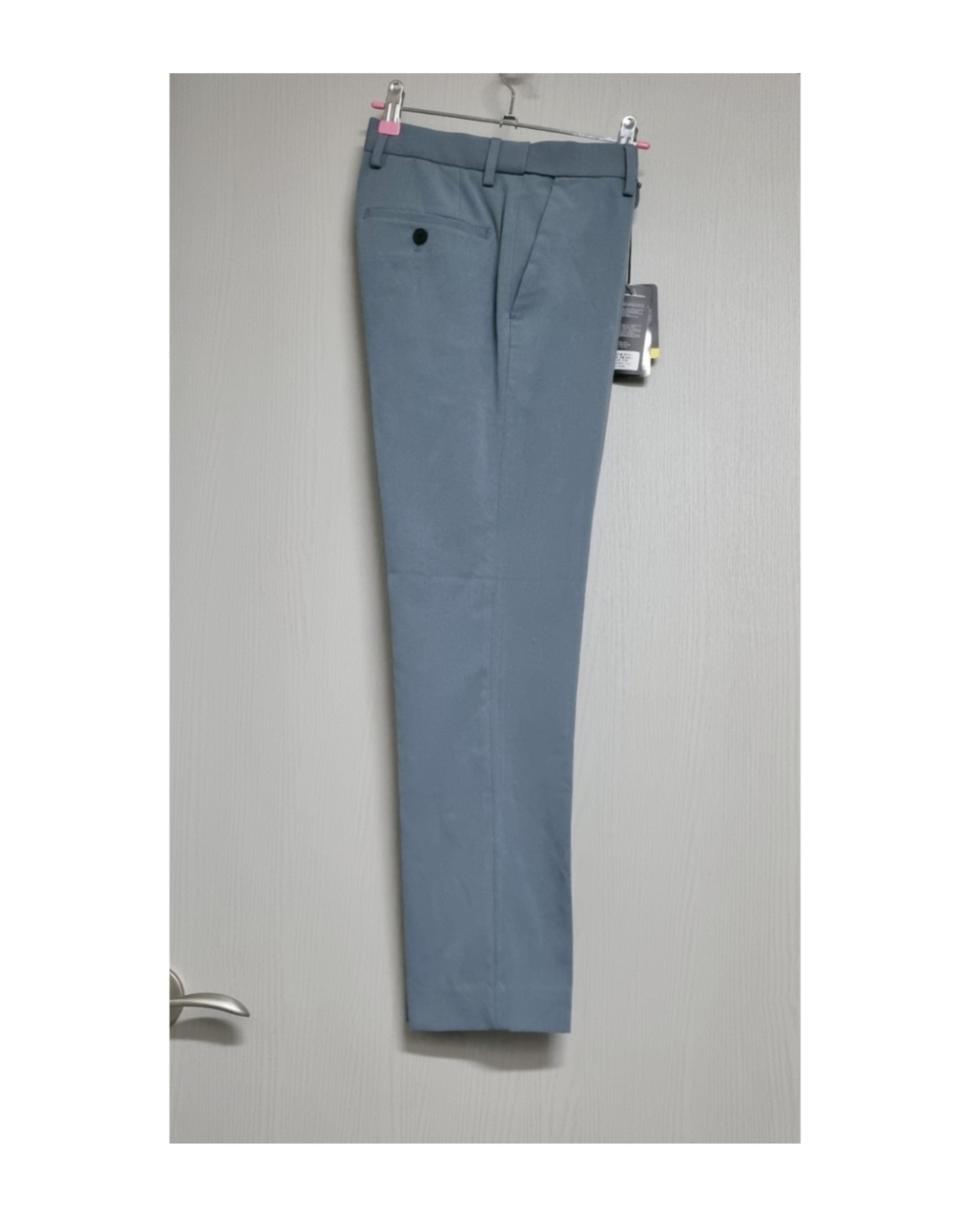 라이트웨이트 테이퍼드 히든 밴딩 크롭 슬랙스