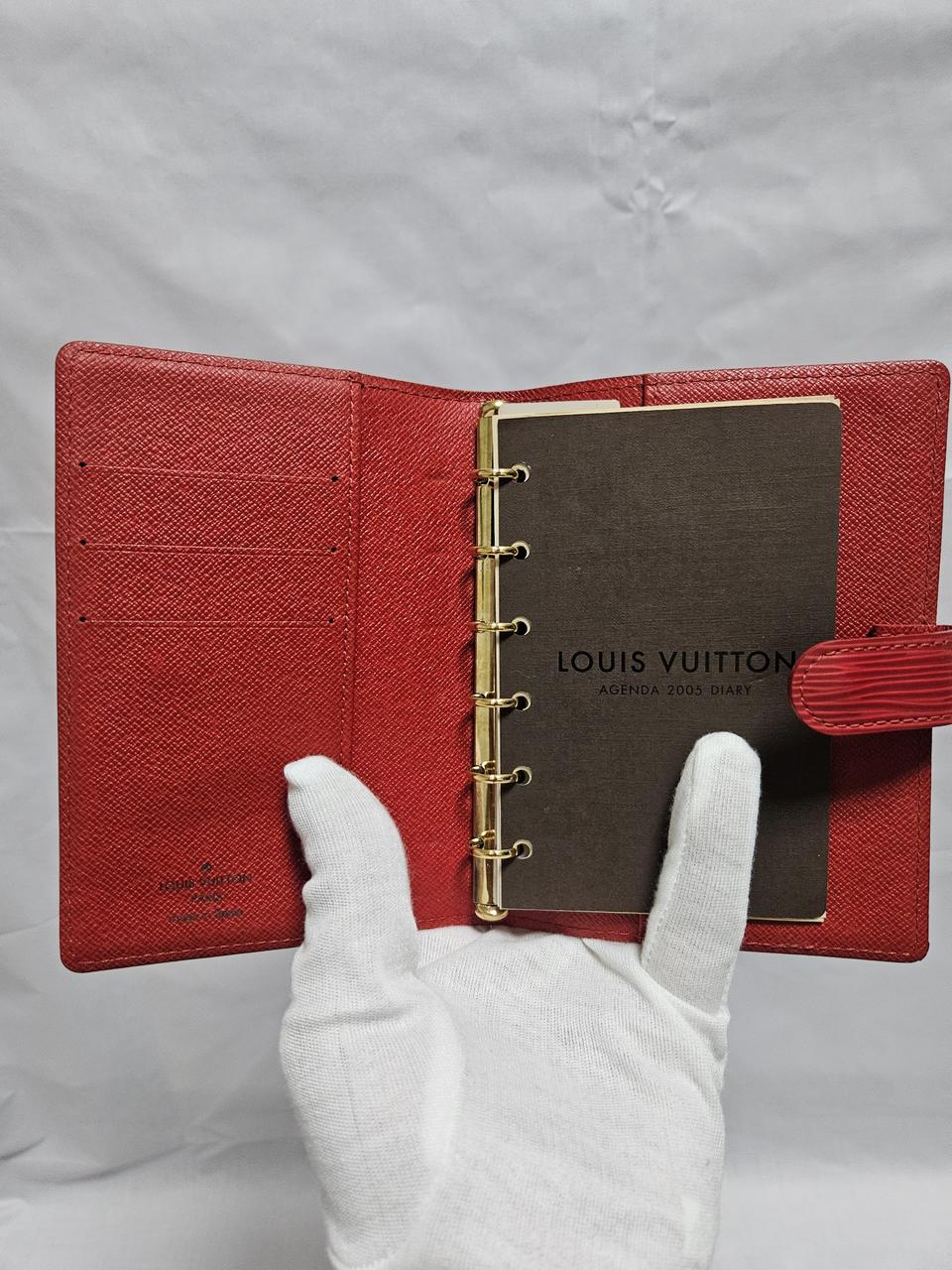 루이비통 아젠다 커버 에피 스몰링 다이어리 수첩 R20052