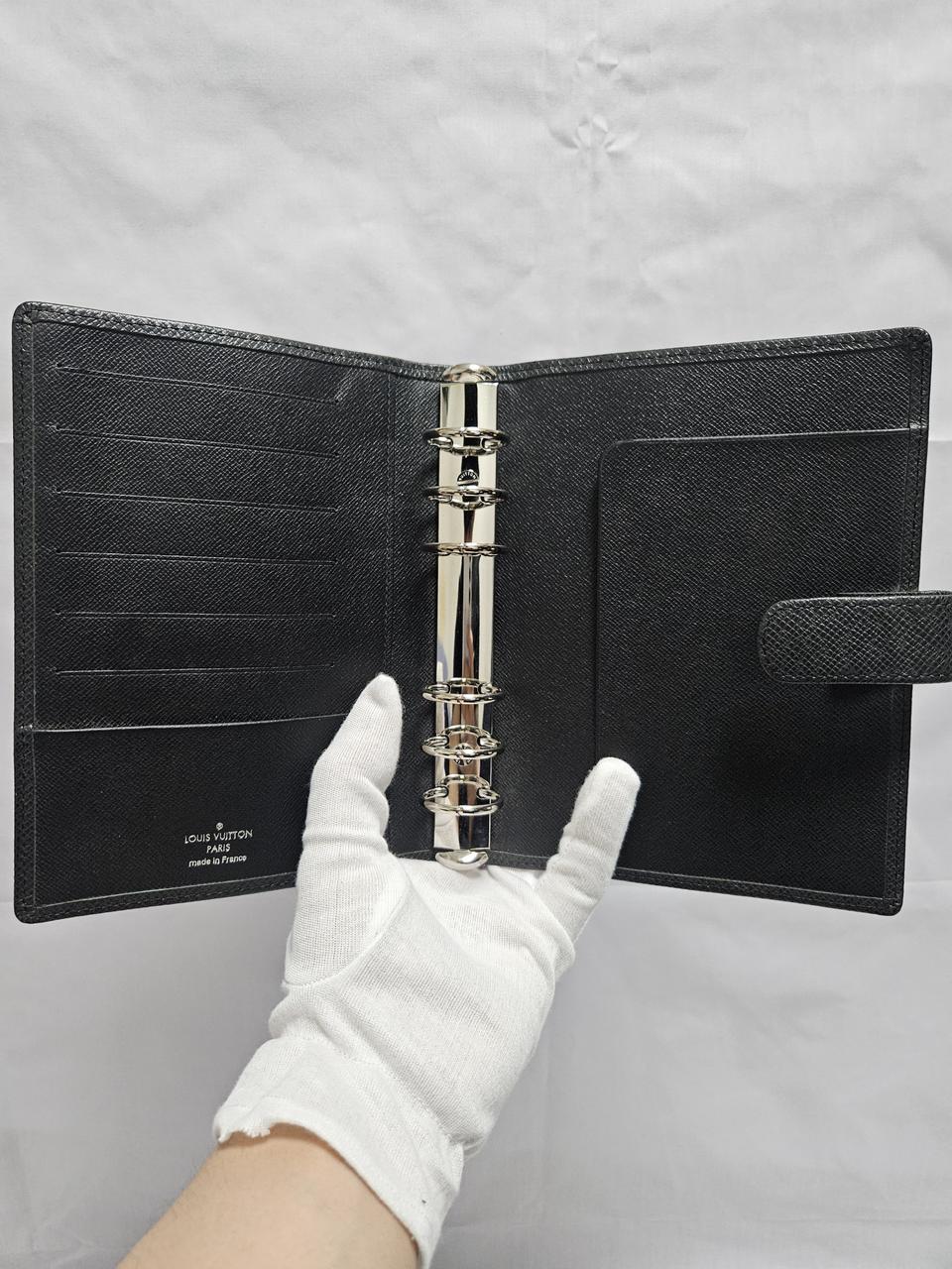 루이비통 아젠다 커버 타이가 미디엄링 다이어리 수첩 R20222