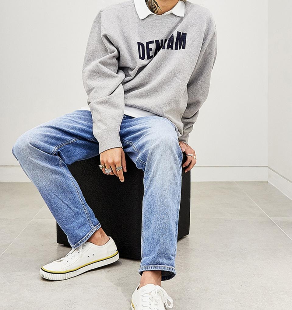 새제품 헐값 판매 덴함 청바지 한정판 남자 데님