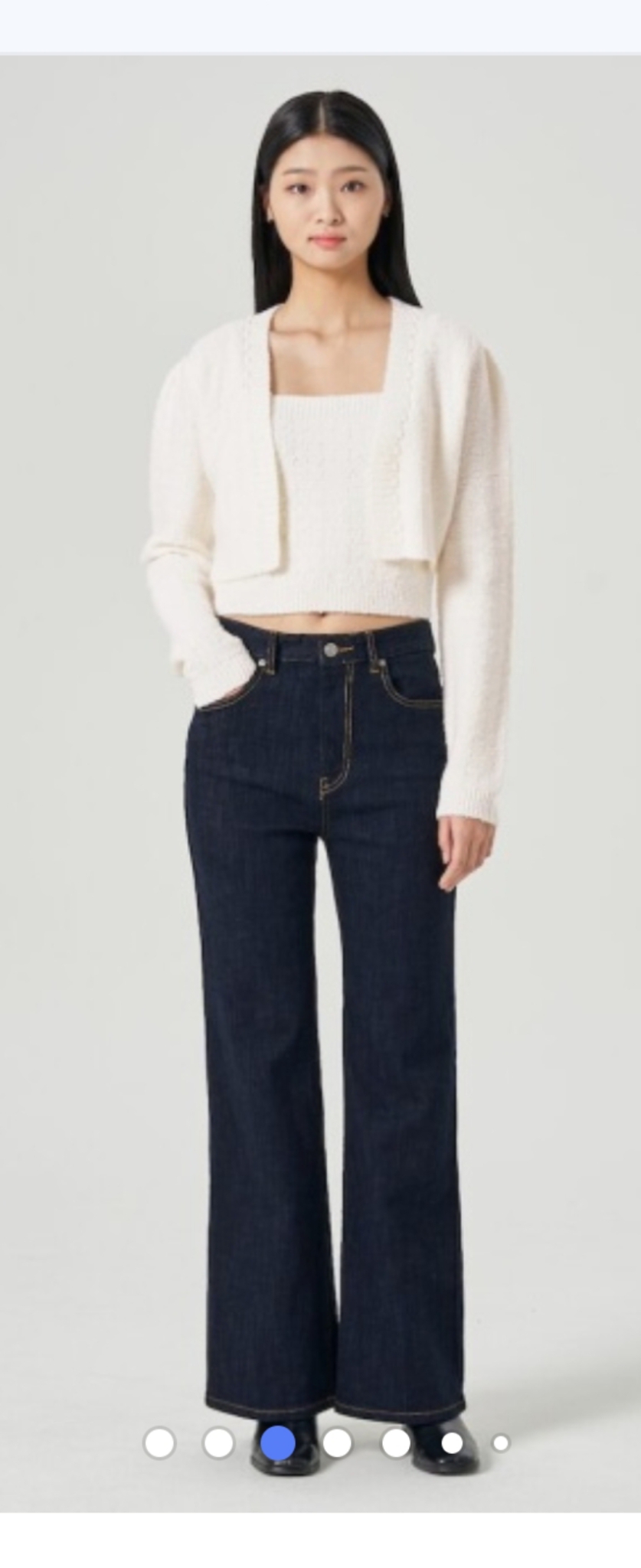 (정품) 8seconds(22ss) 볼레로 카디건