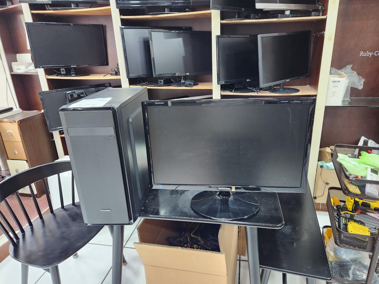 중고컴퓨터~사무용풀셋~게임용~풀셋~저렴하게팜니다