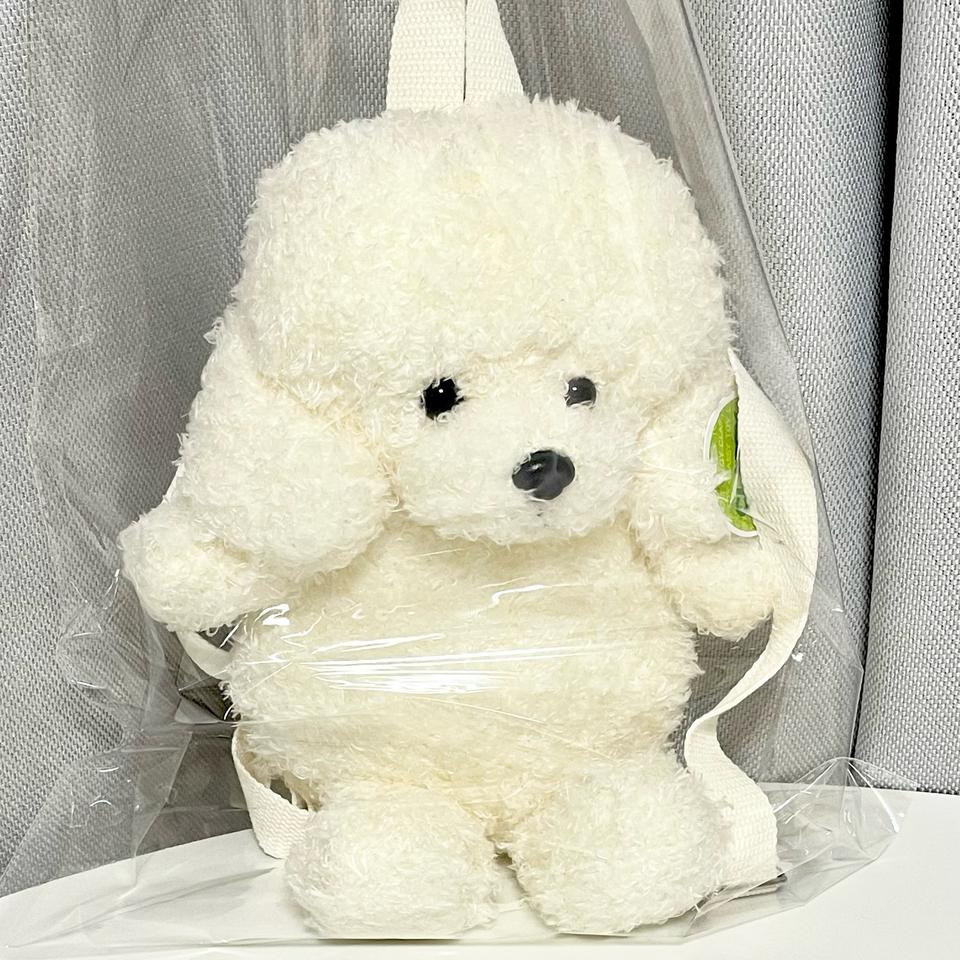 미개봉 새상품)강아지 푸들 인형 가방,백팩,팬싸템,애착인형 어린이날 선물