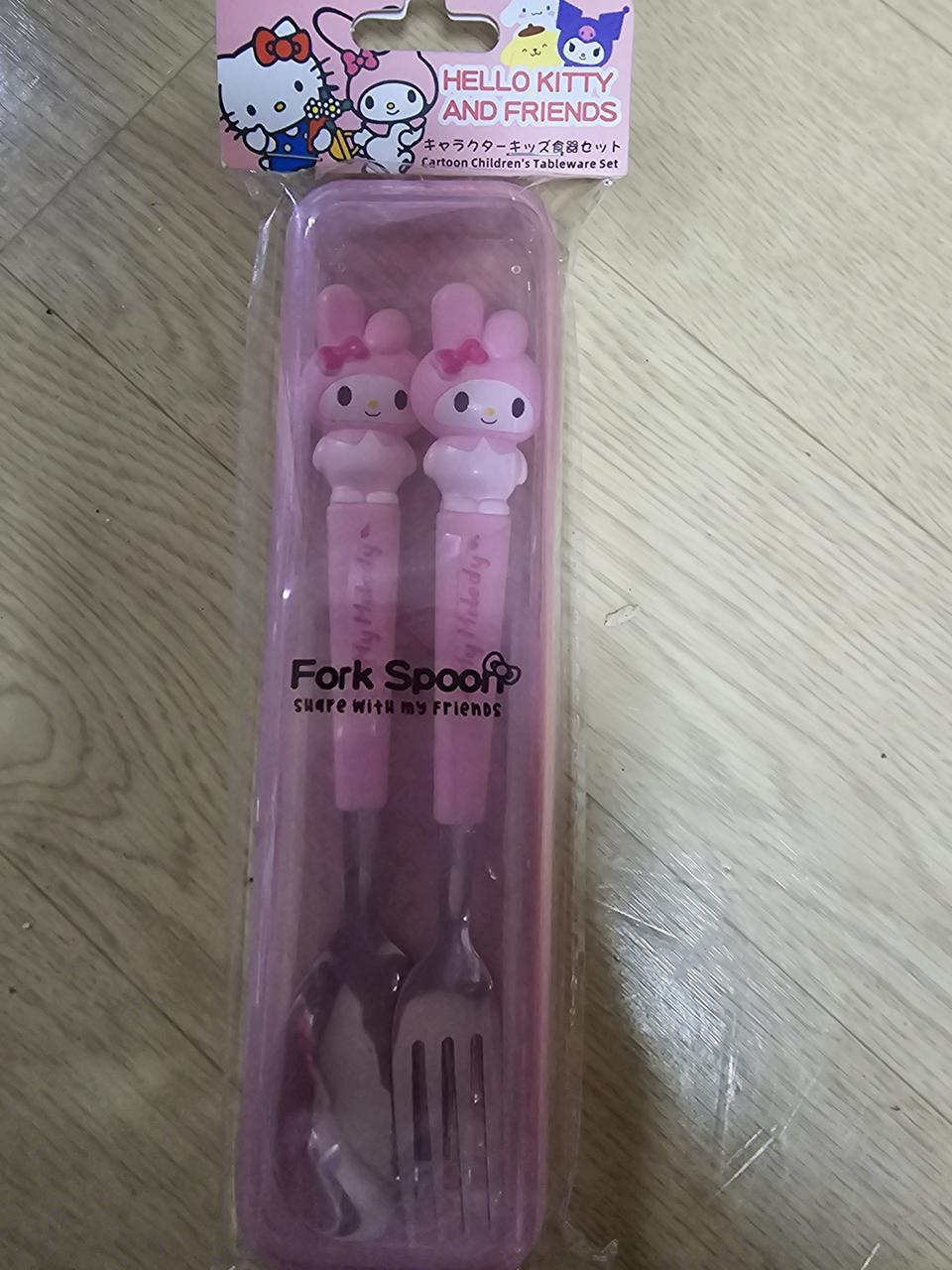 마이멜로디 수저포크세트