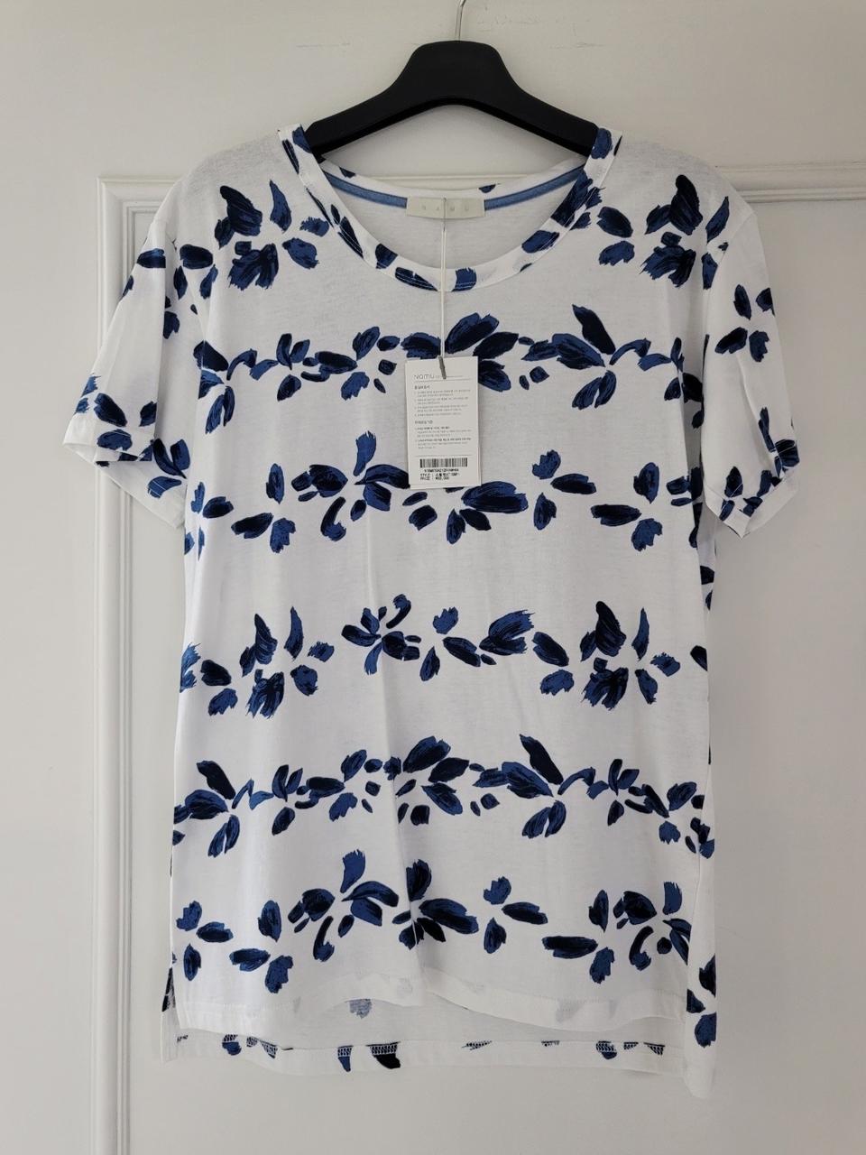 반팔, 크롭, 블라우스