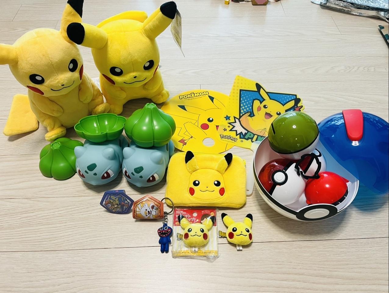 피카츄,포켓몬 피규어 등(일괄)