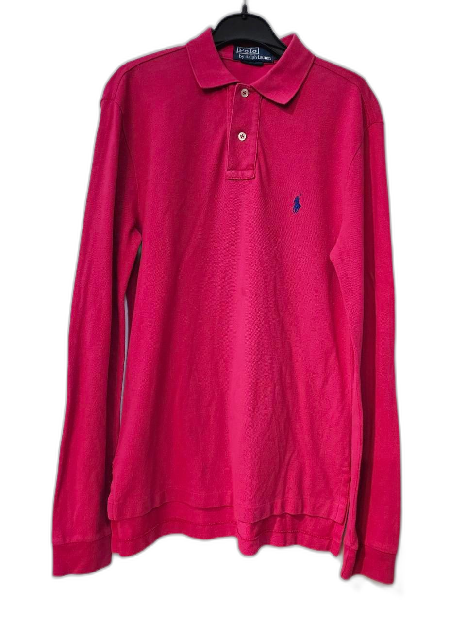 무배) 폴로 빈티지 카라 티셔츠 긴팔 공용 s