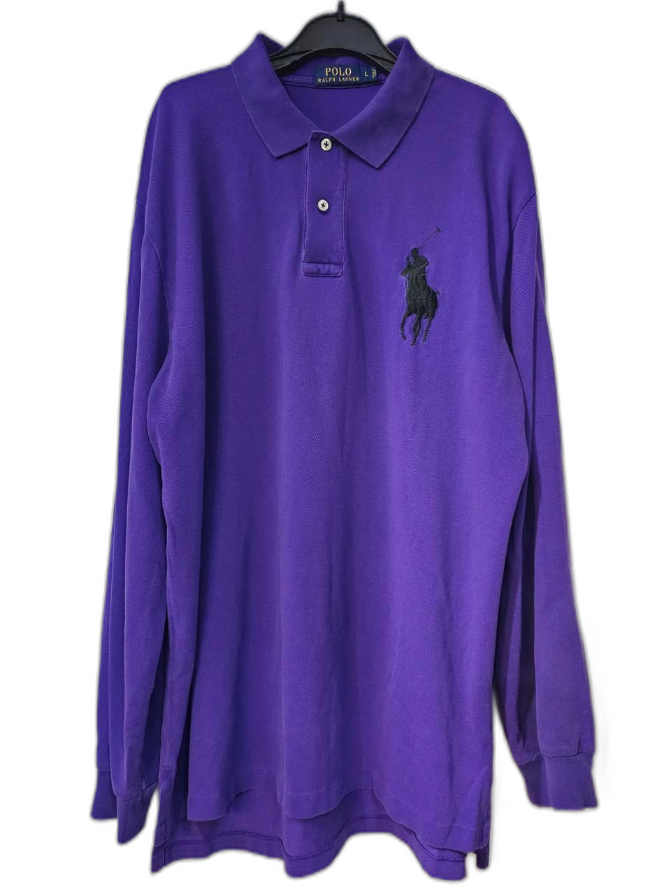 무배) 폴로 면 카라 티셔츠 긴팔 L