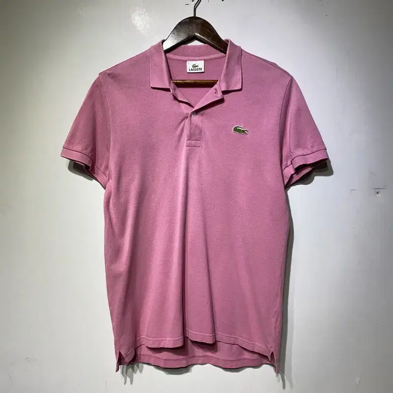 라코스테 핑크 반팔카라티 95 A02440