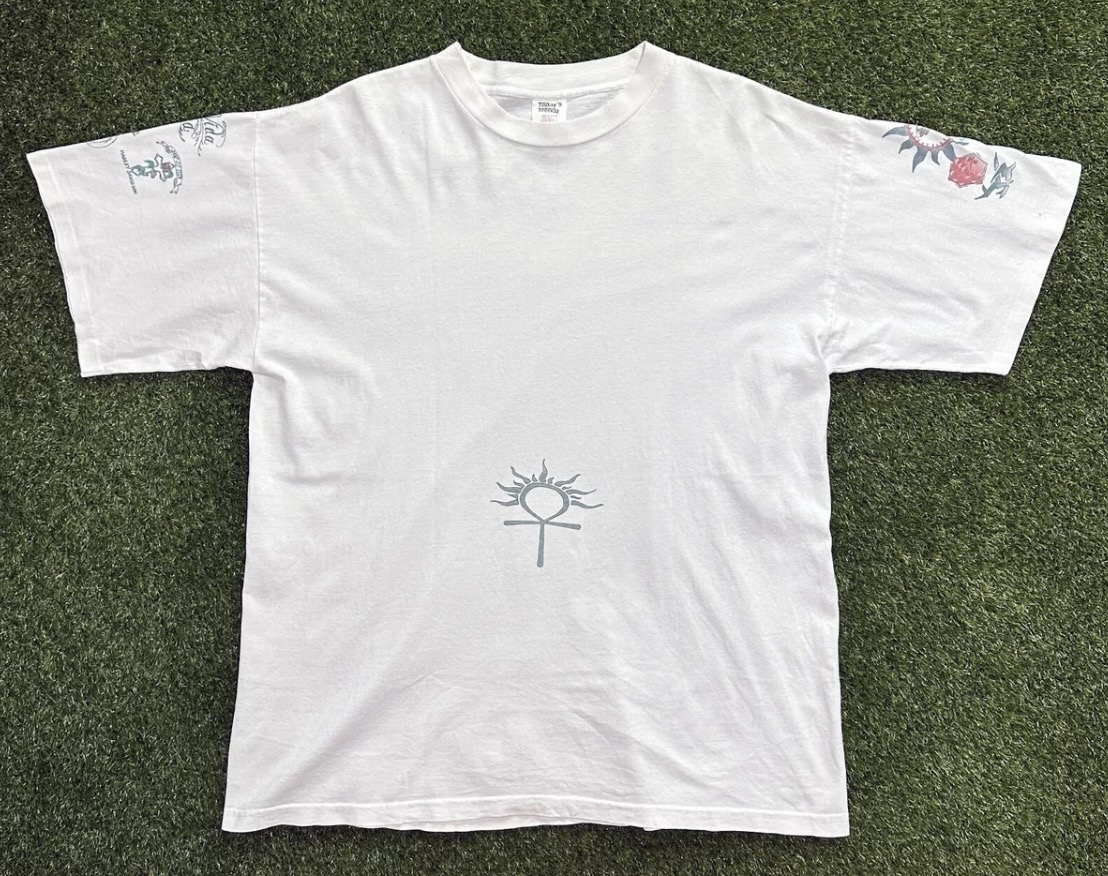 90년대 데니스 로드맨 타투 티셔츠