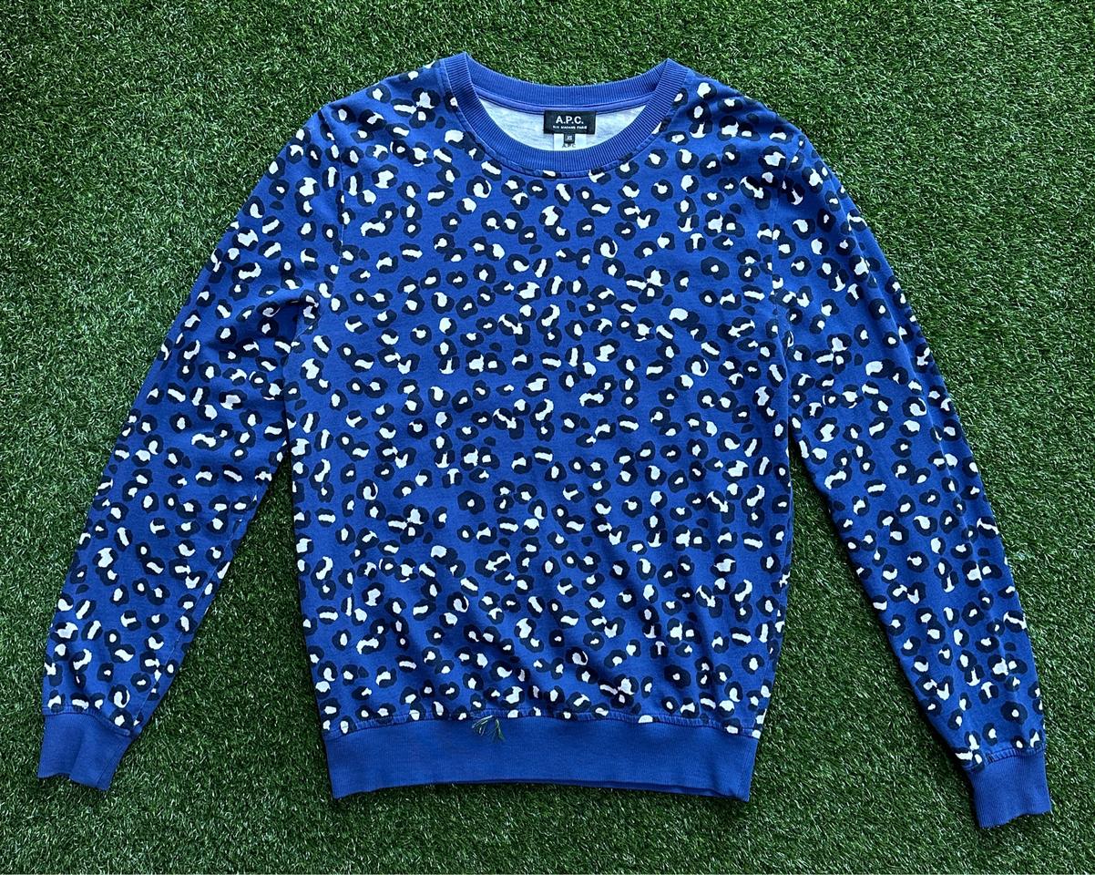 apc 아페세 레오파드 맨투맨