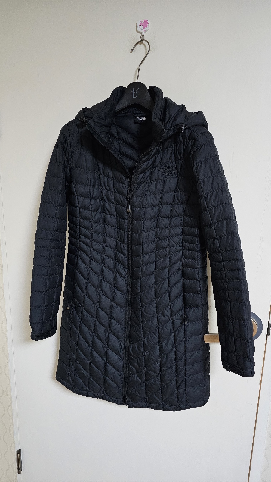 노스페이스 경량 롱패딩 h122