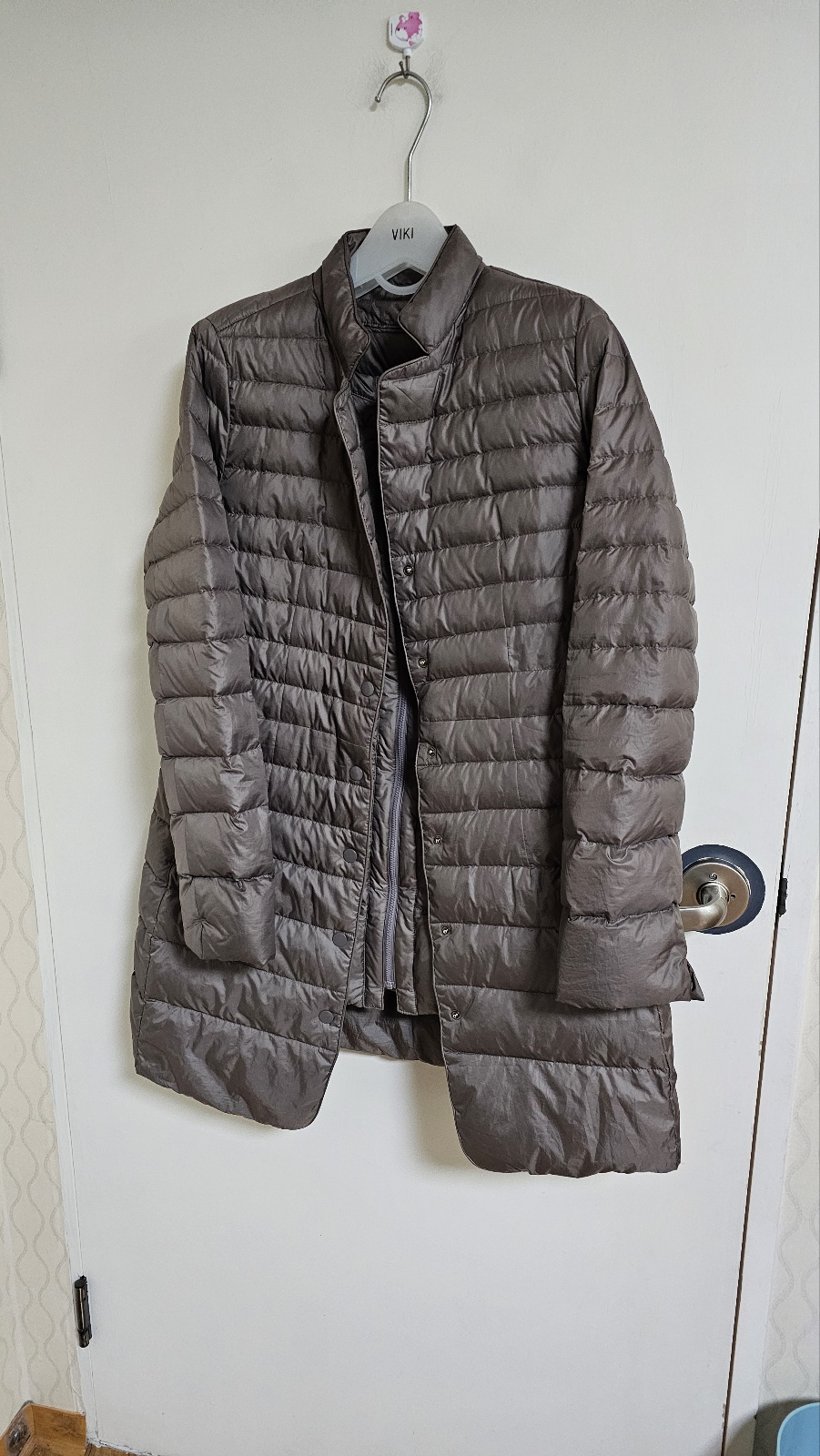 아이잗바바 경량구스롱패딩과 조끼 h125