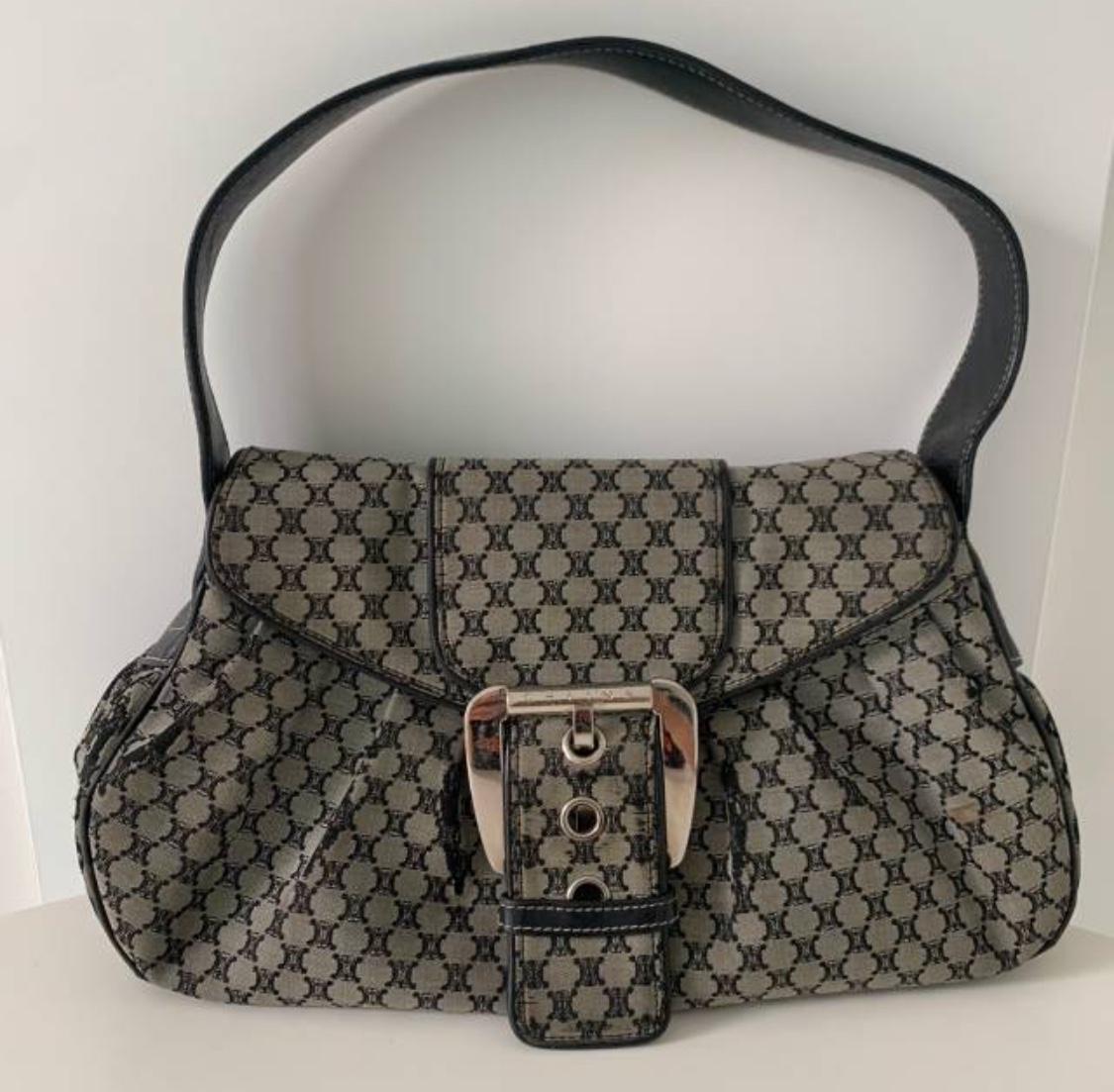 [폐업 세일] 셀린느 페브릭 빅버클 호보백