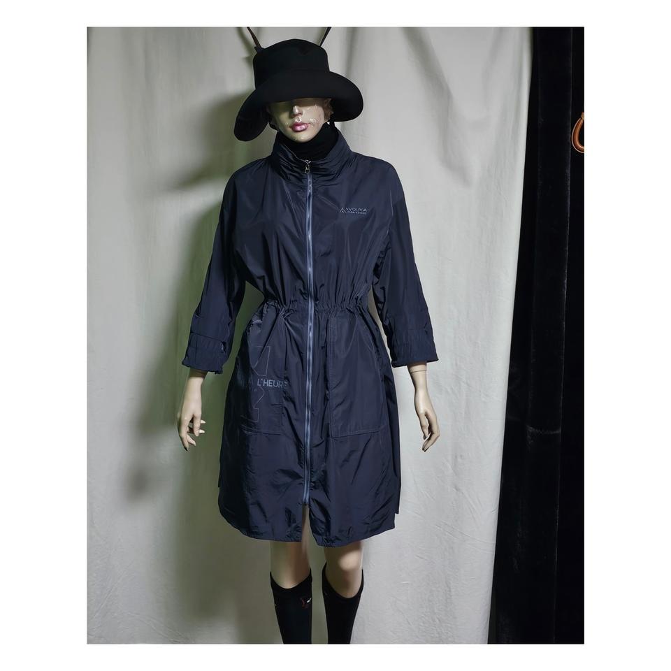 100)새상품급) 비비 올리비아 롱 바람막이 자켓