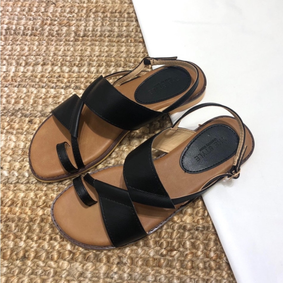 고급 지그재그 쪼리 샌들 235  새상품