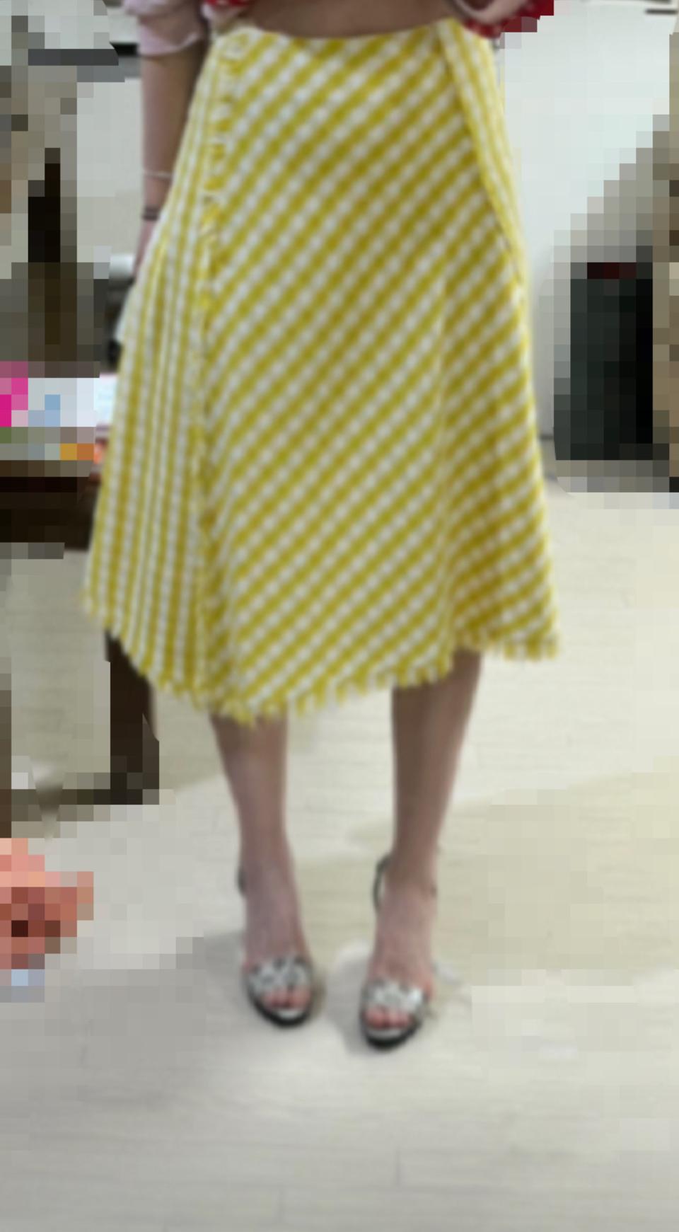 55 아이잗바바 컬렉션 아이잗컬렉션 언발 스커트 치마 마인 타임 원피스