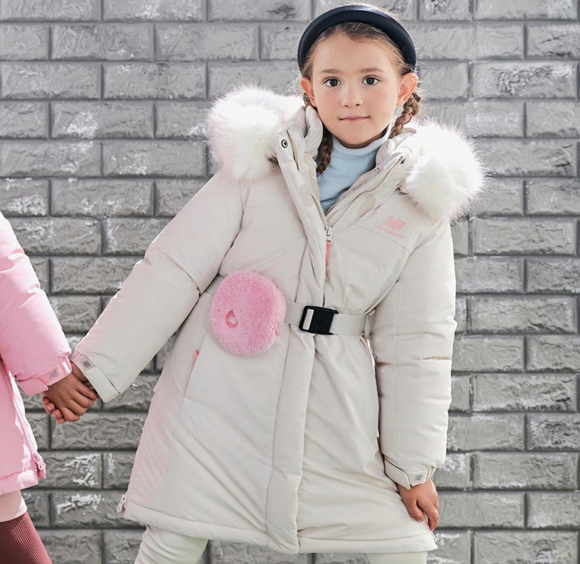 뉴발란스 키즈 [구스]플러스걸 다운점퍼/NK9PB4512G