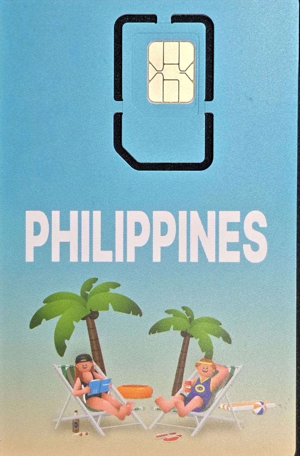 필리핀 유심칩 글로브 4G LTE 4일, 5GB