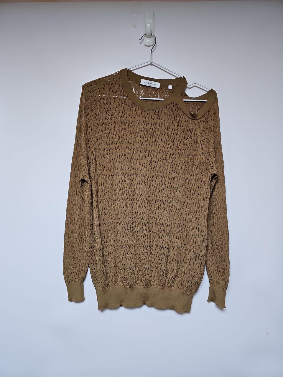 새상품급 산드로 니트